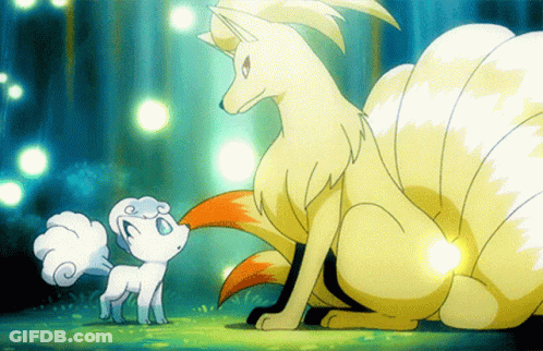 Fox And Small Animal Cartoon GIF