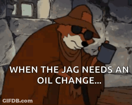 A Cartoon Of A Fox Wearing Sunglasses And A Hat Holding A Cup Of Coffee . GIF