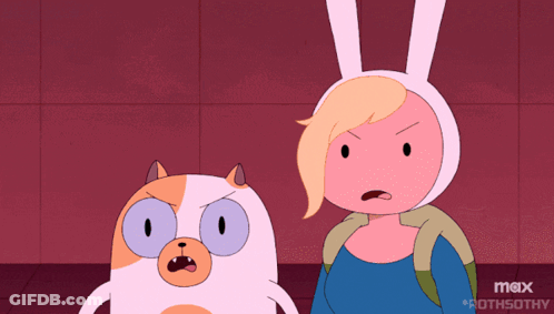 Girl And Cat Cartoon With Max Rothsothy Text GIF