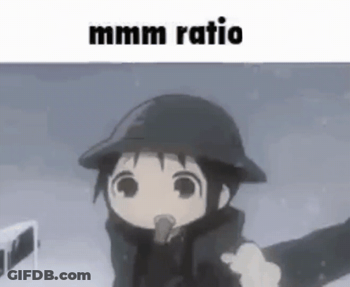 A Cartoon Of A Girl In A Helmet Eating A Candy Bar . GIF