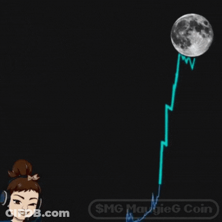 A Cartoon Of A Girl On A Rocket With A Banner That Says Smg On It GIF