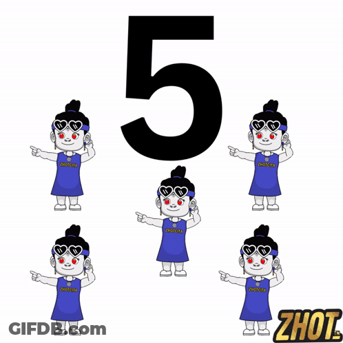 A Cartoon Of A Girl Wearing A Shirt That Says " Zhot " GIF