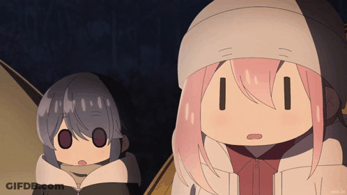 A Cartoon Of A Girl With A Surprised Look On Her Face Is Displayed On Anime.tv GIF