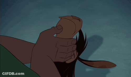 A Cartoon Of A Horse With Its Mouth Open And Its Teeth Visible GIF