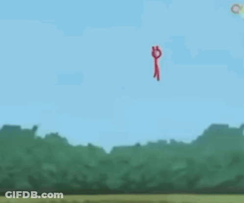 A Cartoon Of A Kite Flying In The Sky . GIF
