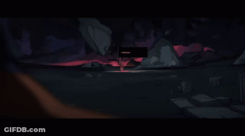 A Cartoon Of A Knight Holding A Sword With The Words < Whistles > Below Him GIF