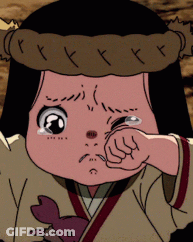 A Cartoon Of A Little Girl With A Crown On Her Head GIF