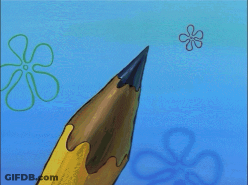 A Cartoon Of A Man And A Shark With A Spongebob Logo In The Background GIF