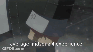 A Cartoon Of A Man Crying With The Words Average Midsona 4 Experience Below Him GIF