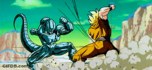 A Cartoon Of A Man Fighting Another Man With The Url Http://www.tumblr.com In The Corner GIF