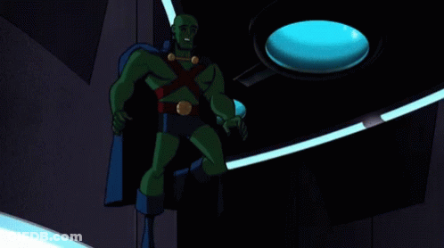 A Cartoon Of A Man In A Cape With A Bag Of Cookies In The Foreground GIF