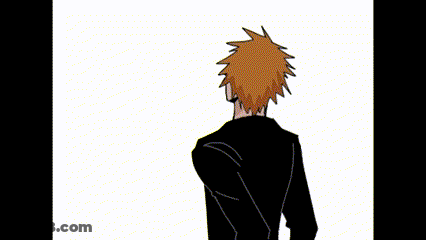 A Cartoon Of A Man In A Suit And Tie Making A Heart Shape With His Hands . GIF