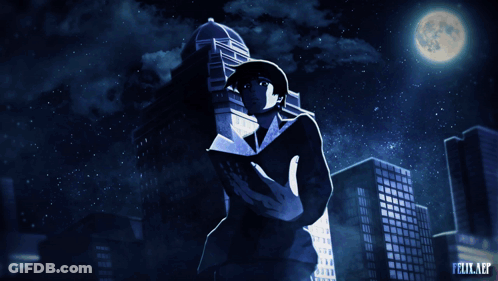 A Cartoon Of A Man Reading A Book In Front Of A Building With The Word Feel Art On The Bottom GIF