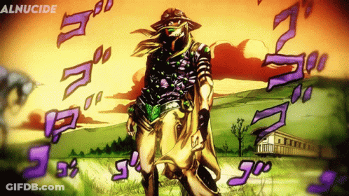 A Cartoon Of A Man Riding A Horse With The Word Alnocide Written On The Bottom GIF