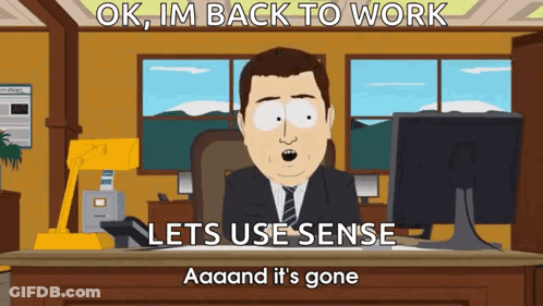 A Cartoon Of A Man Sitting At A Desk With The Words Ok Im Back To Work GIF