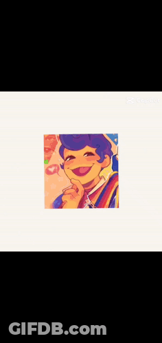 A Cartoon Of A Man Sitting In A Chair Talking On A Phone With A Speech Bubble That Says Hello GIF