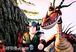 A Cartoon Of A Man Standing Next To A Dragon That Says Arkeneliner Tumblr GIF