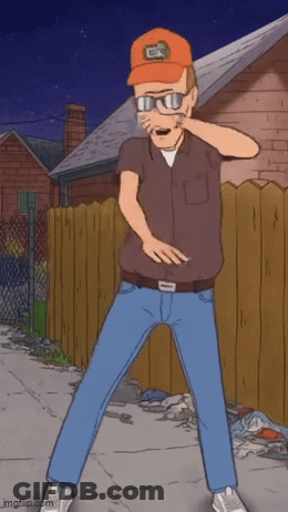 A Cartoon Of A Man Wearing A Hat And Glasses GIF