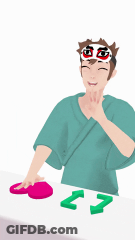 A Cartoon Of A Man Wearing A Mask With The Letter Z On His Head GIF
