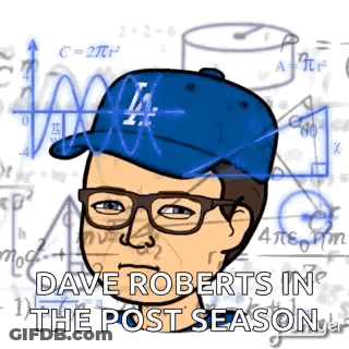 A Cartoon Of A Man Wearing Glasses And A Baseball Cap Is Surrounded By Math Equations . GIF
