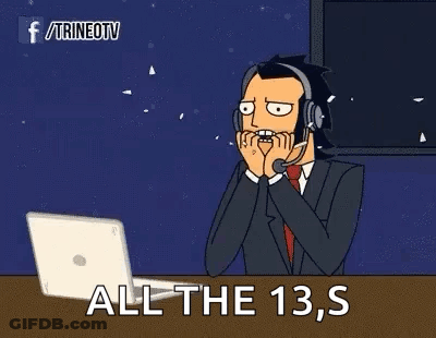 A Cartoon Of A Man Wearing Headphones And A Microphone Sitting In Front Of A Laptop Computer . GIF