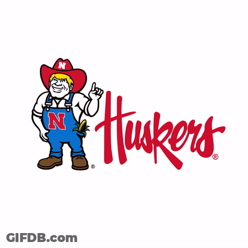A Cartoon Of A Man Wearing Overalls And A Cowboy Hat With The Letter N On It GIF