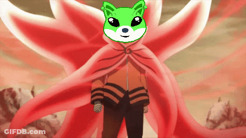 A Cartoon Of A Man With A Green Cat Head GIF