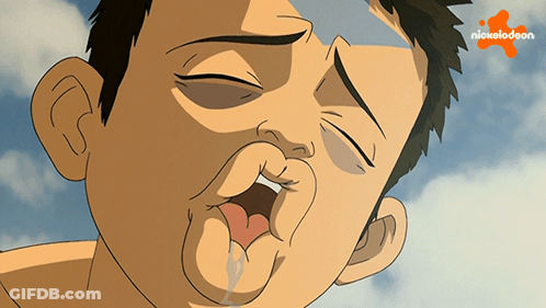 A Cartoon Of A Man With A Nickelodeon Logo On The Bottom GIF