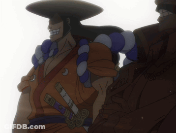 A Cartoon Of A Man With A Sword And A Hat GIF