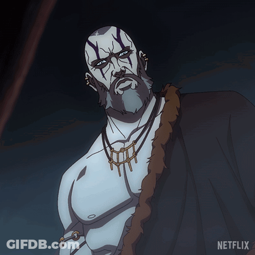 A Cartoon Of A Man With The Words Take A Walk With Me On The Bottom GIF