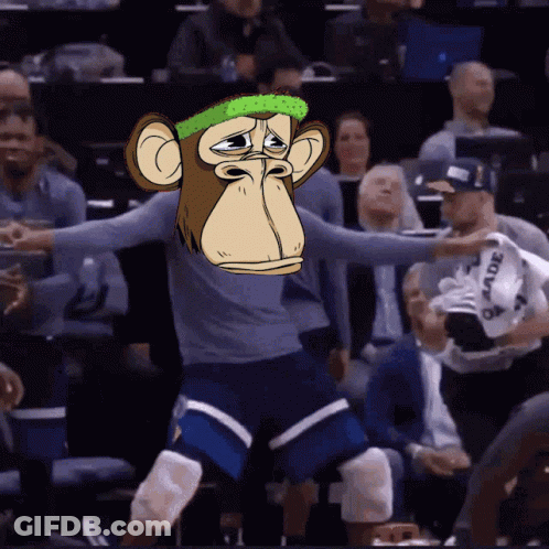 A Cartoon Of A Monkey Wearing A Headband That Says ' O'neill ' On It GIF