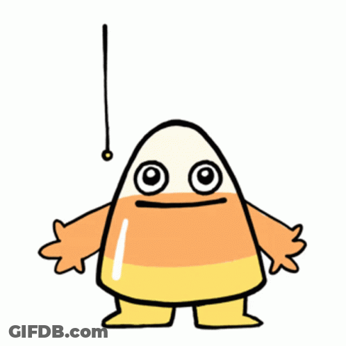 A Cartoon Of A Monster Holding A Bat And A Key GIF