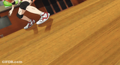A Cartoon Of A Person Wearing A Pair Of Red And White Shoes With The Letter E On Them GIF
