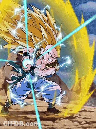 A Cartoon Of A Person With Lightning Coming Out Of His Eyes GIF