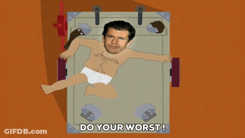 A Cartoon Of A Shirtless Man Being Tickled With The Words You Still Won 'T Get Your Ticket Money Back GIF
