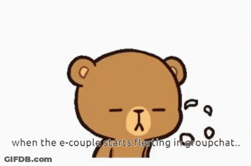 A Cartoon Of A Teddy Bear With Flames Coming Out Of It 'S Head GIF