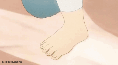 A Cartoon Of A Woman Kneeling Down With A Child On Her Lap GIF
