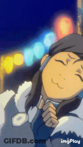 A Cartoon Of A Woman Talking On A Cell Phone With The Word Imgplay Below Her GIF