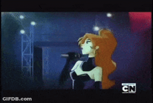 A Cartoon Of A Woman With Cn Written On The Bottom Right GIF