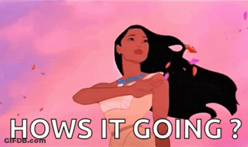 A Cartoon Of A Woman With Long Hair Blowing In The Wind . GIF
