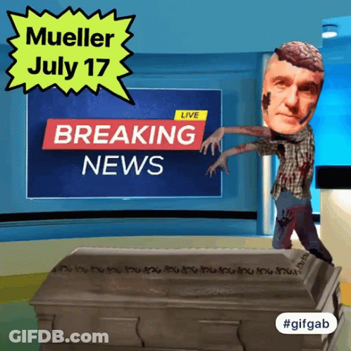 A Cartoon Of A Zombie Coming Out Of A Coffin With The Date Of July 17 On Top GIF