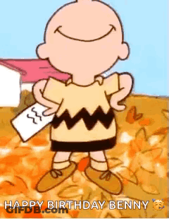 A Cartoon Of Charlie Brown Holding A Piece Of Paper And Smiling . GIF