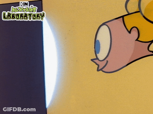 A Cartoon Of Dexter 'S Laboratory Is Shown GIF
