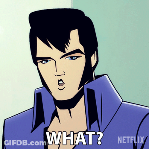 Elvis Presley Saying What GIF