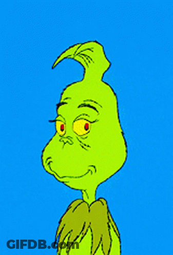 A Cartoon Of Grinch With A Very Angry Face GIF