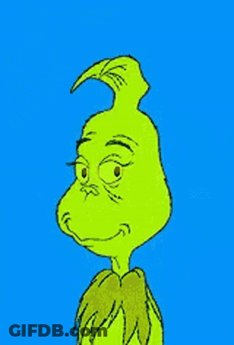 A Cartoon Of Grinch With A Very Angry Face GIF
