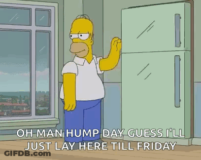 Homer Simpson Laying On Bed By Window GIF
