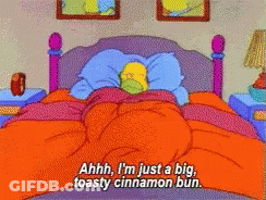 A Cartoon Of Homer Simpson Saying Ahhh I 'M Just A Big GIF