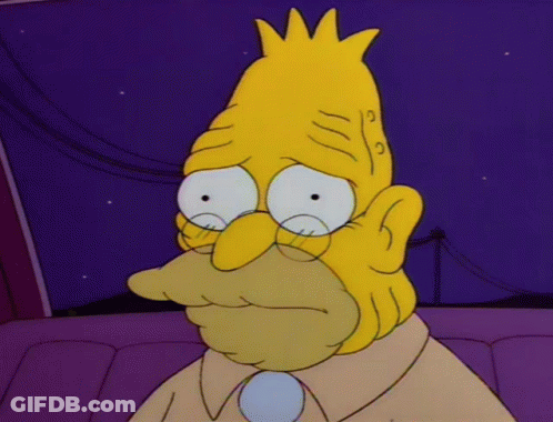 A Cartoon Of Homer Simpson With The Words I Sure Hope So GIF