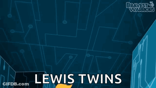 A Cartoon Of Lewis Twins From Bravest Warriors Is Shown GIF